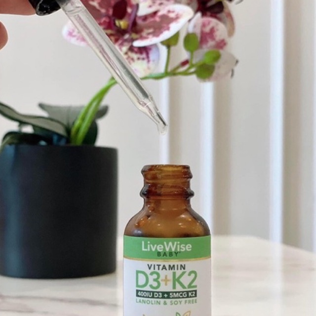Vitamin D3K2 Livewise Organic