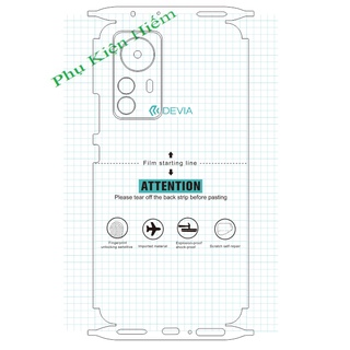 Dán dẻo PPF Xiaomi 12 Pro - 12S Pro full viền – Tặng cường lực camera