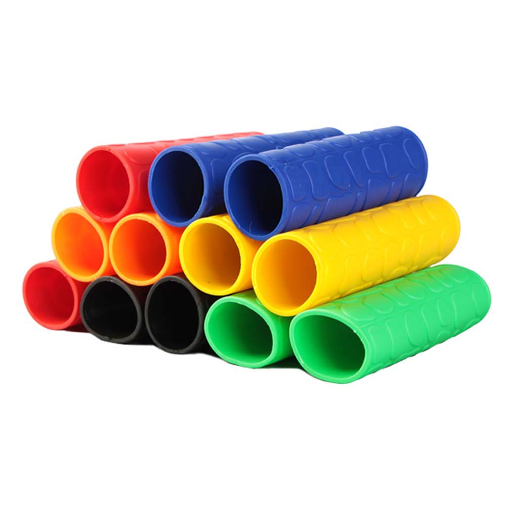 Vỏ Bọc Tay Lái Xe Máy Bằng Cao Su Silicone Mềm Chống Trượt Nhiều Màu Sắc