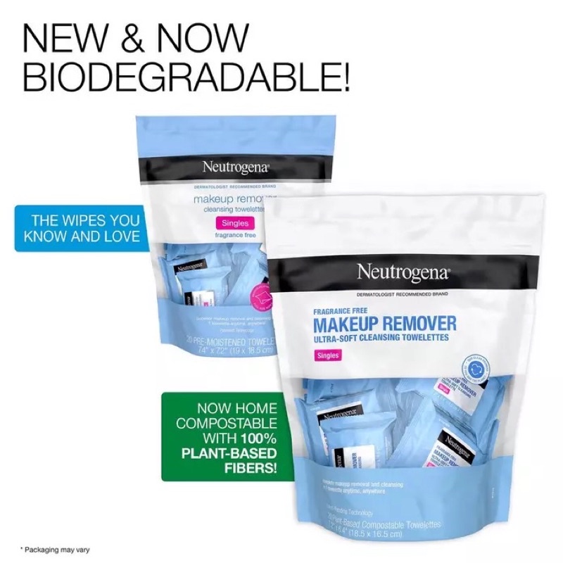 .  Khăn tẩy trang Neutrogena USA chính hãng gói Single