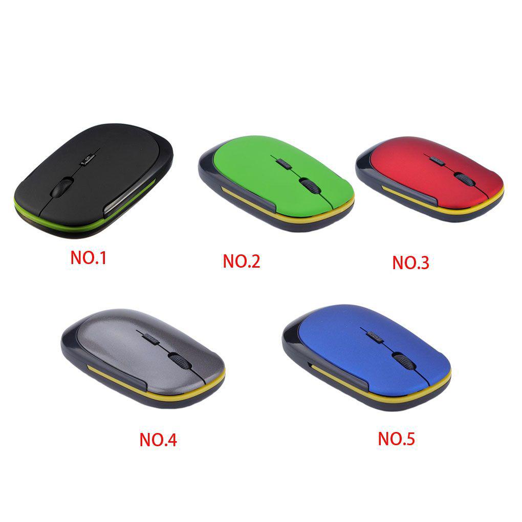 Chuột Quang Không Dây 2 4GHz Cho PC / Laptop