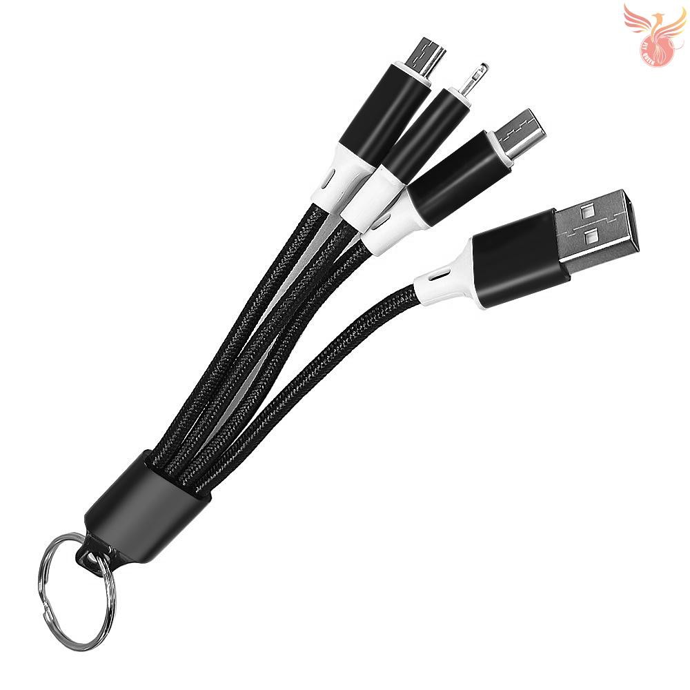 Cáp Sạc 2 Trong 1 Usb 2.0 Type-C / Type-C Cho Ios Htc