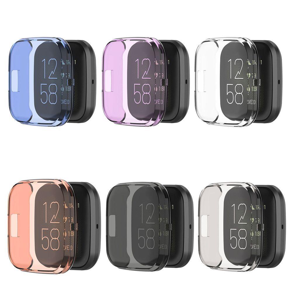 BTLIMER Khung TPU Mềm Bảo Vệ Cho Đồng Hồ Thông Minh Fitbit Versa 2