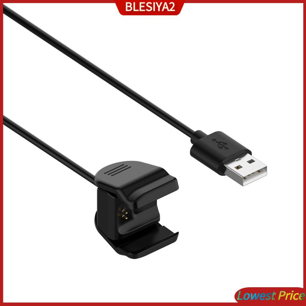 Black USB Charging Cable Cord 39.37&quot; Charger Clip Holder for OPPO Band
