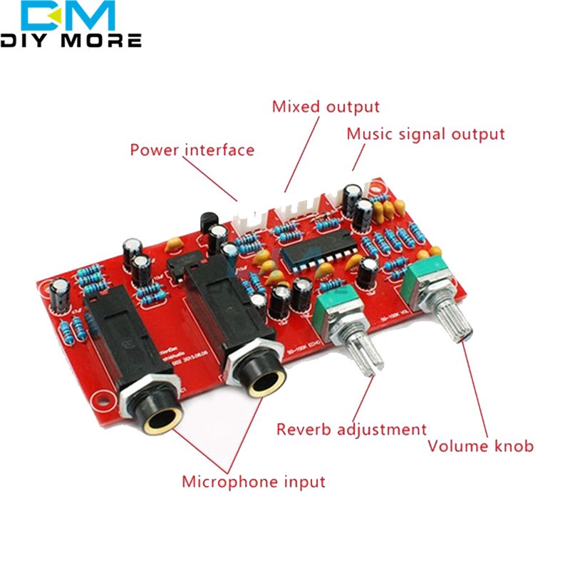Bảng Mạch Khuếch Đại Âm Thanh Kỹ Thuật Số pt2399 karaoke