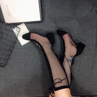 Boot lưới cao cổ hot hit