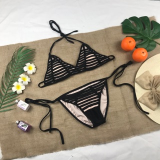 Bikini, đồ bơi 2 mảnh đan dây sexy