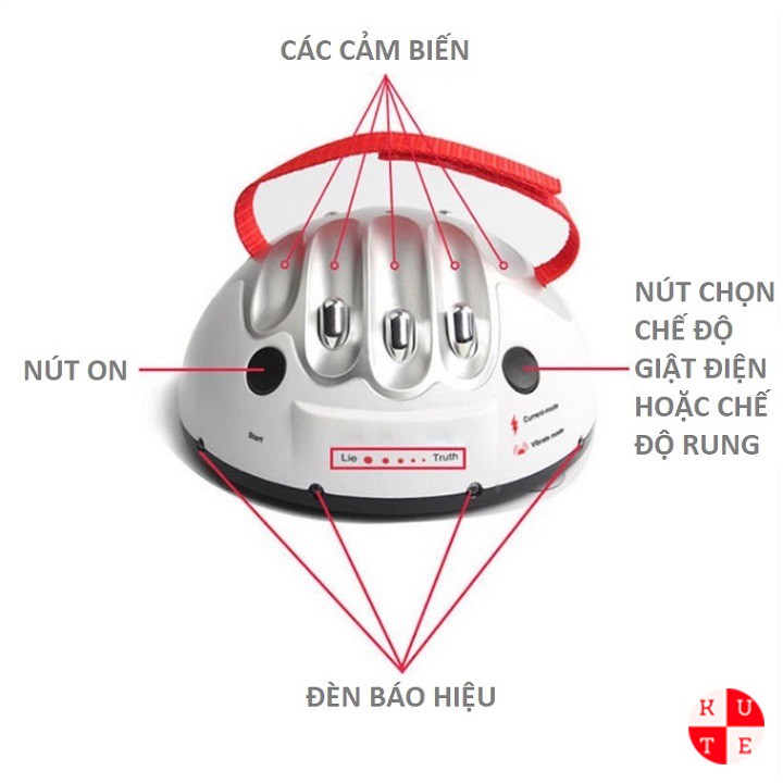 Máy phát hiện nói dối (Shocking liar detector)