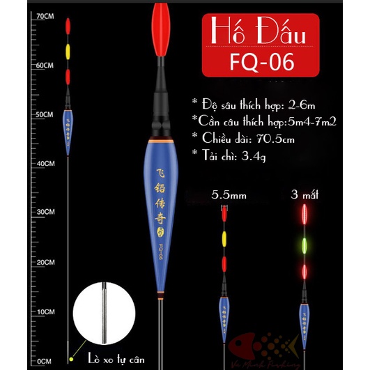 Phao Hố Đấu Ngày Đêm Cao Cấp. Phao Câu Cá Hố Đấu Tăm To, Đèn Sáng. Độ Nhạy Cao {Tặng Kèm Pin}