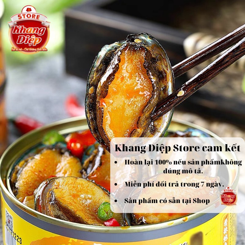 Bào ngư tươi đóng hộp 100g hải sản | BigBuy360 - bigbuy360.vn