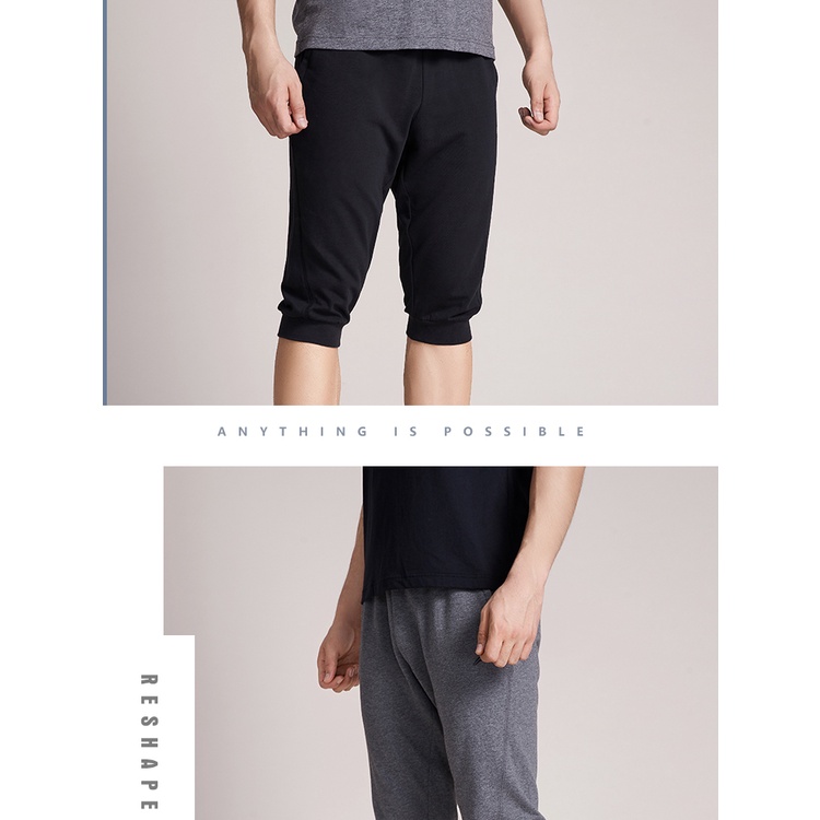 Quần ngố thể thao thương hiệu Lining dành cho nam - AKQQ027