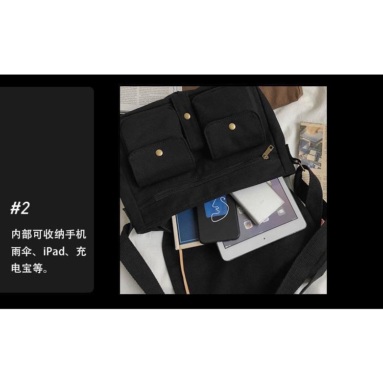 RX114-Túi vải dạng lớn MERY nhiều ngăn