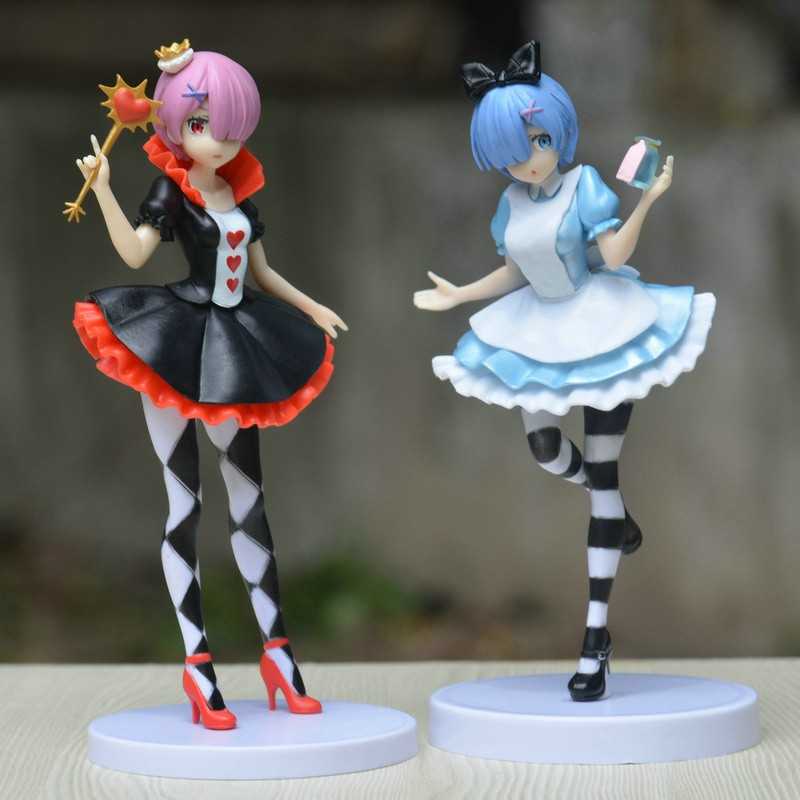 Mô hình nhân vật figure Rem & Ram iin Wonderland