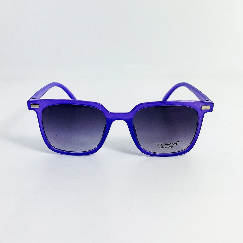 Kính mát trẻ em dáng vuông JJHOT2022 gọng nhựa, tròng chống tia UV cao cấp dành cho bé trai và bé gái từ 1 tới 5 tuổi