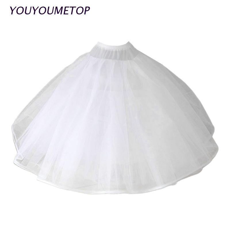 Chân váy vải tuyn 8 lớp bồng bềnh không có tùng váy cho cô dâu trong đám cưới/dạ tiệc