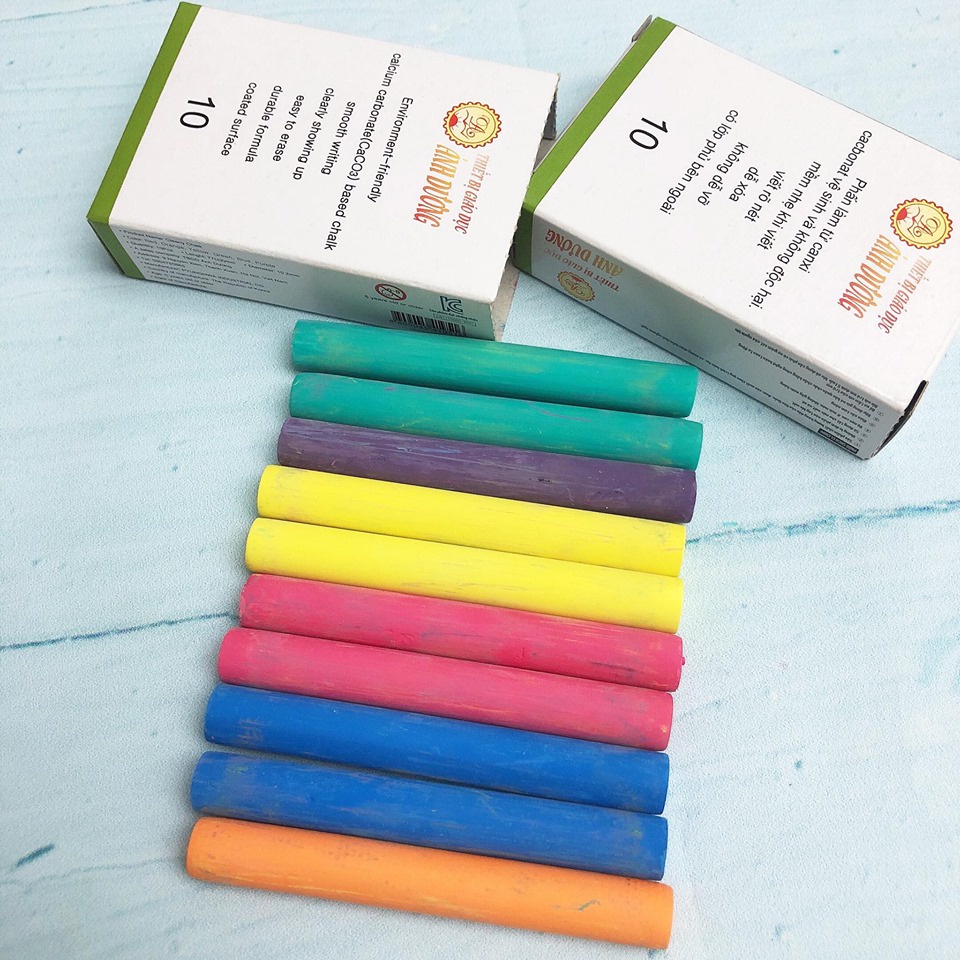 Phấn sạch Cleany Ánh Dương - phấn trắng, phấn màu