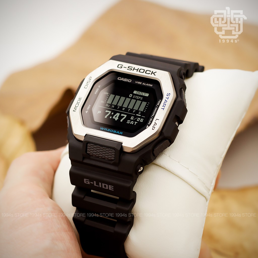 Đồng hồ nam Casio G-SHOCK GBX-100 / GBX-100-1 chống va đập, kết nối Bluetooth chính hãng