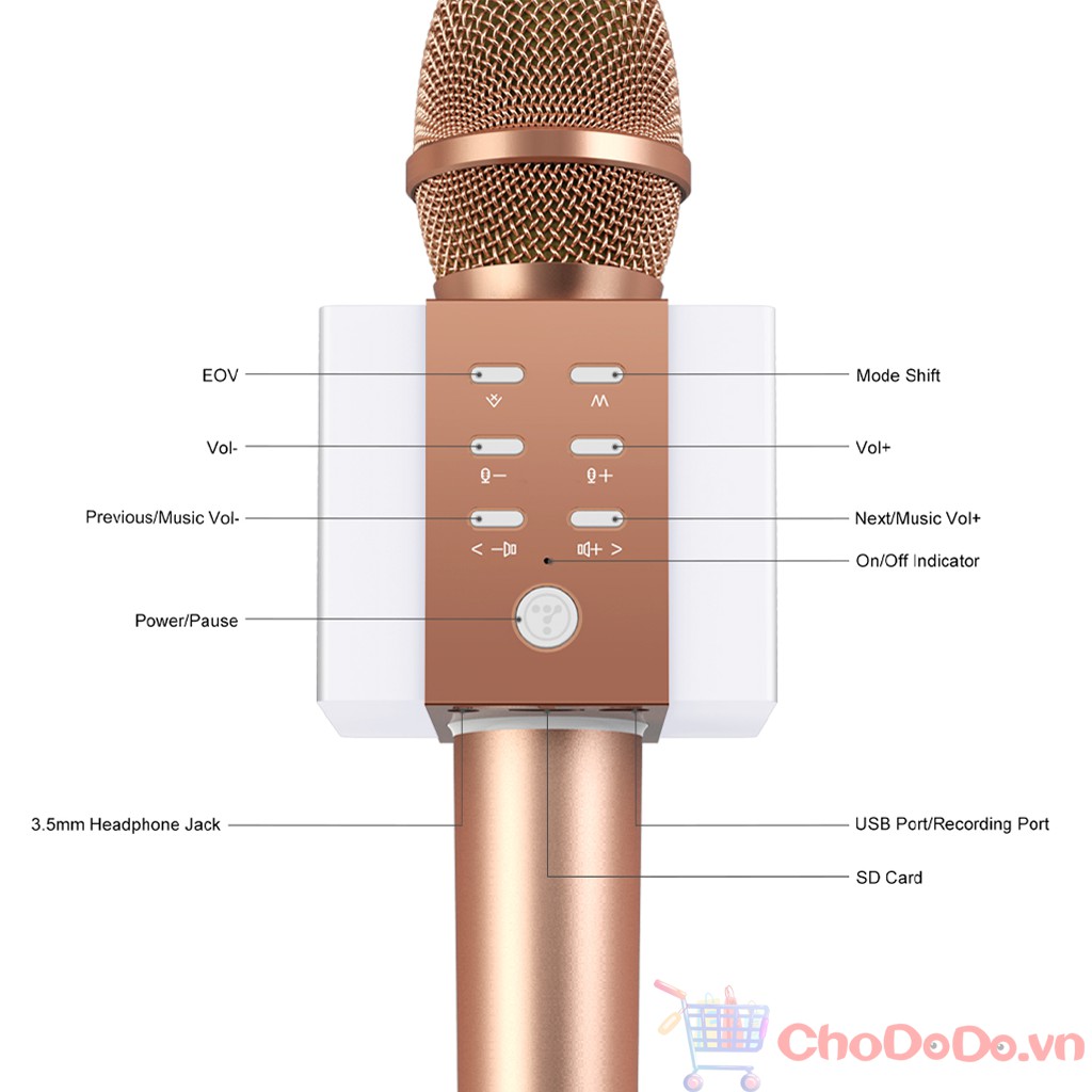 Micro Karaoke Bluetooth Tosing 008 ✔️Hát Cực Hay ✔️Hàng Chính Hãng ✔️Giá Rẻ