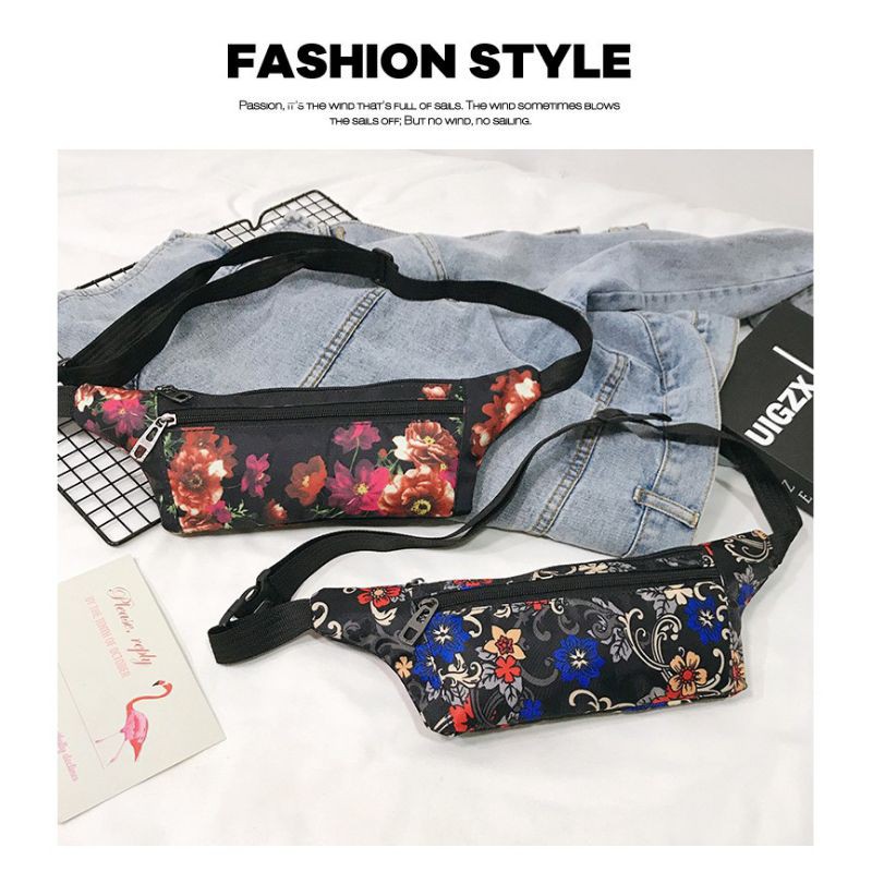 Túi đeo bụng  để chạy bộ,tập gym,siêu thị dày dặn