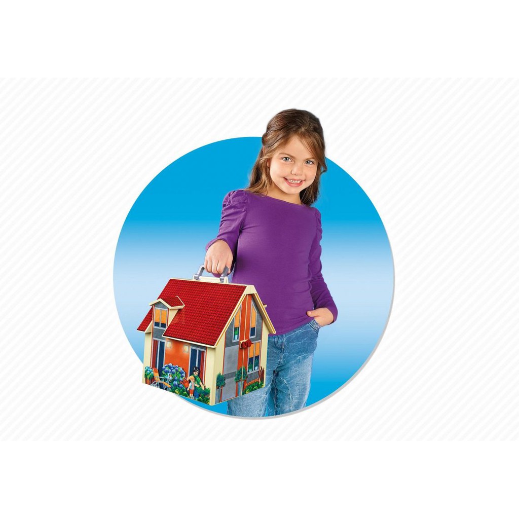 [Mã LT150 giảm 150k đơn 699k] Đồ chơi nhập vai Playmobil NHÀ BÚP BÊ XÁCH TAY