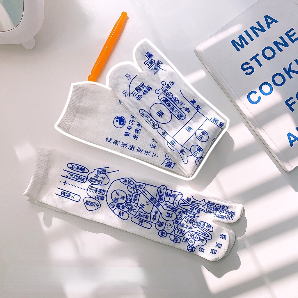 Vớ Mát Xa Chân Chăm Sóc Sức Khỏe Hình Bản Đồ Sáng Tạo