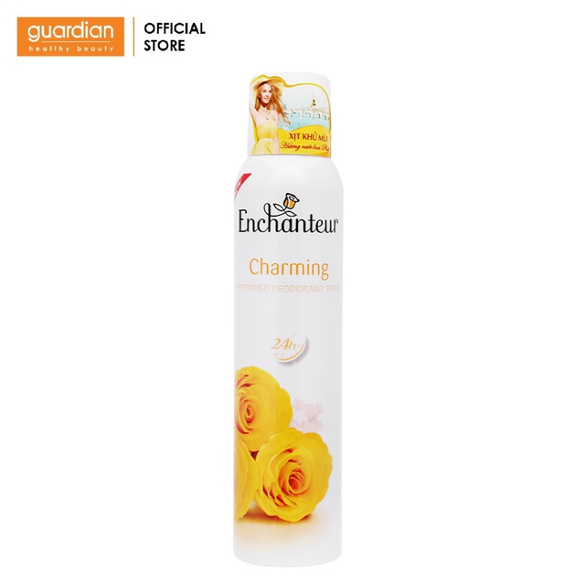 Xịt khử mùi hương nước hoa Enchanteur Charming 150ml
