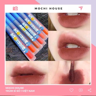 Son Kem Gấu Cvz Mềm Mịn Tươi Tắn Xinh Xắn Adorable Bear Cvzz02