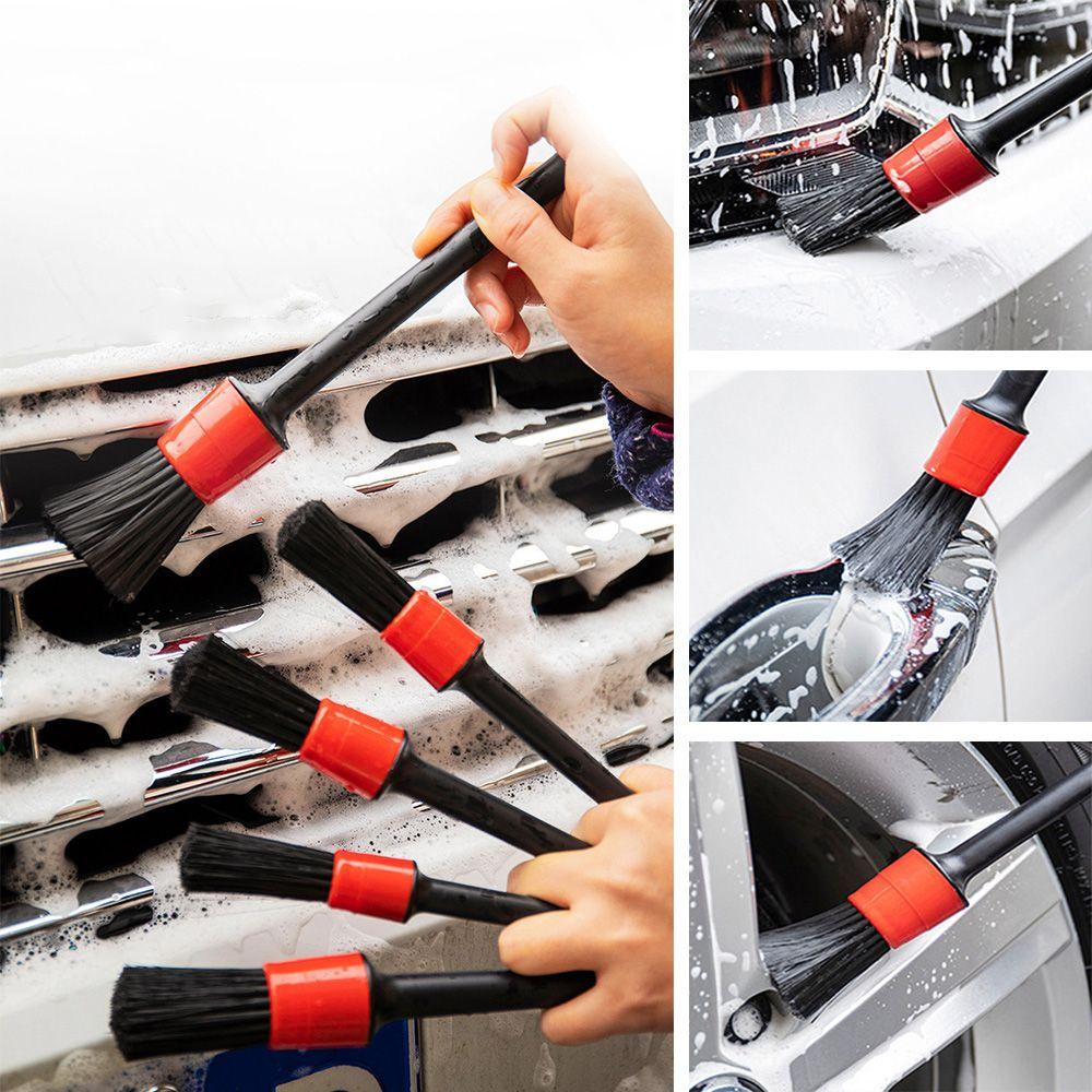 Set 5 Cọ Vệ Sinh Xe Hơi Đa Năng Tiện Dụng