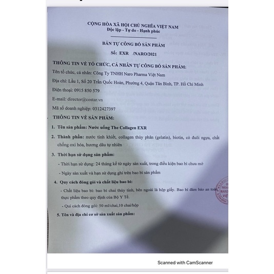 The collagen EXR shiseido hộp 10 chai x 50ml Nhật Bản | BigBuy360 - bigbuy360.vn