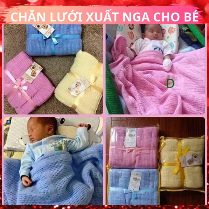 [Size to 1mx1m3] Chăn lưới xuất nga cho bé loại 1