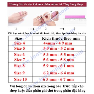 Nhẫn inox nam đá đen