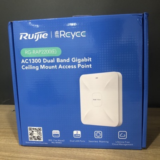 Bộ phát Wifi ốp trần hoặc gắn tường RUIJIE REYEE RG-RAP2200(E) – Hàng chính hãng – Bảo hành 3 năm