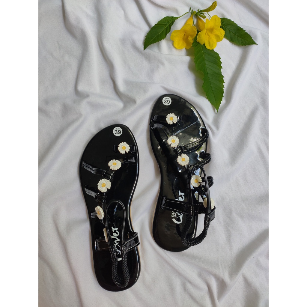 SUPPER SALE 2021 Sandal Bông Cúc xỏ ngón Siêu cool, siêu dễ thương NaHi NGOCHIEU1111