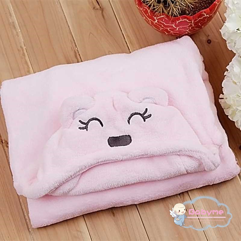 Khăn bọc tắm bằng cotton mềm mại cho bé