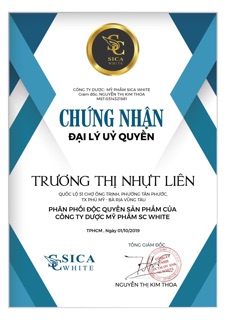 Kem face lụa dưỡng trắng sica