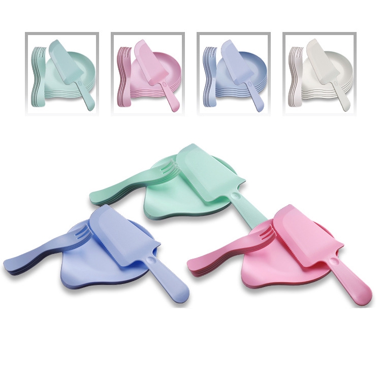 Bộ dụng cụ ăn OSSAYI bằng nhựa dành cho 5 người trong tiệc sinh nhật