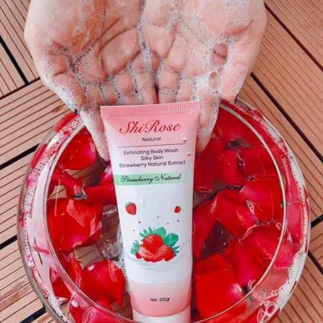 SỮA TẮM KÍCH TRẮNG HẠT DÂU SHIROSE