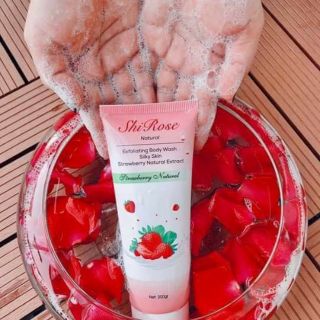 Sữa tắm kích trắng hạt dâu shirose