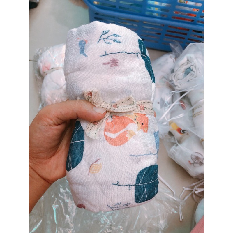 Khăn aden sợi tre 100%