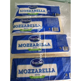 Phô mai khối mozarella Pampas khối 4kg siêu rẻ