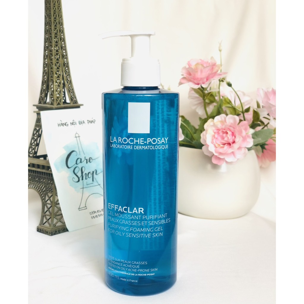 Sữa rửa mặt tạo bọt La Roche Posay 400 cho da dầu