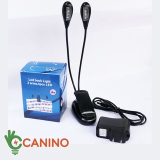 [ GIÁ SỐC ] Đèn đọc sách mini 4 LED