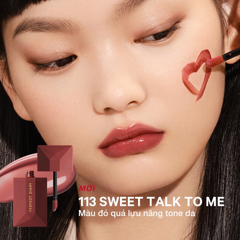 Son Kem Perfect Diary ReadMe Lip Veil Chất Nhung Lì Lâu Trôi 14 Màu Tùy Chọn 4g