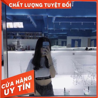 Ảnh thật áo thun croptop groundbreaking 1974