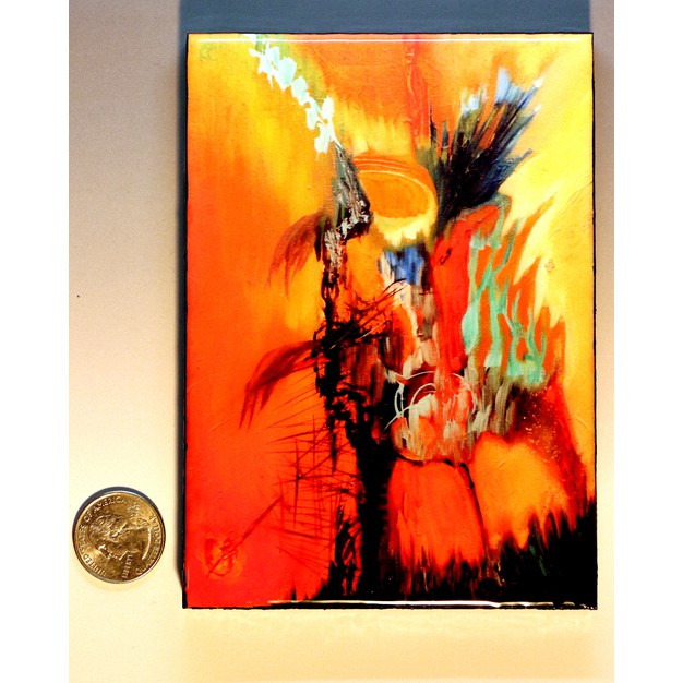 Màu Acrylic CAM - ORANGE chuyên dùng pha Epoxy Resin