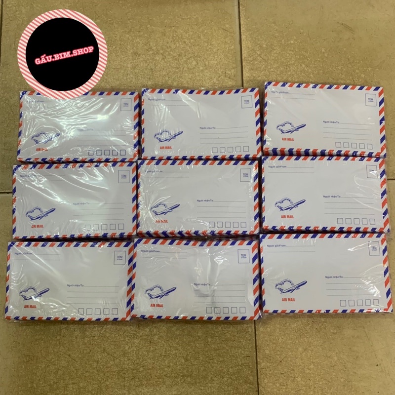 [Giá Sỉ] 100 chiếc Phong bì trắng, đẹp cao cấp (Định lượng 70)