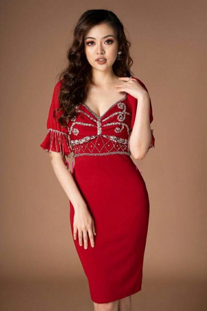 ĐẦM BODY TAY LỞ PHỒNG KẾT CƯỜM 42kg/60kh