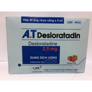 Dung dịch uống Desloratadin chống dị ứng