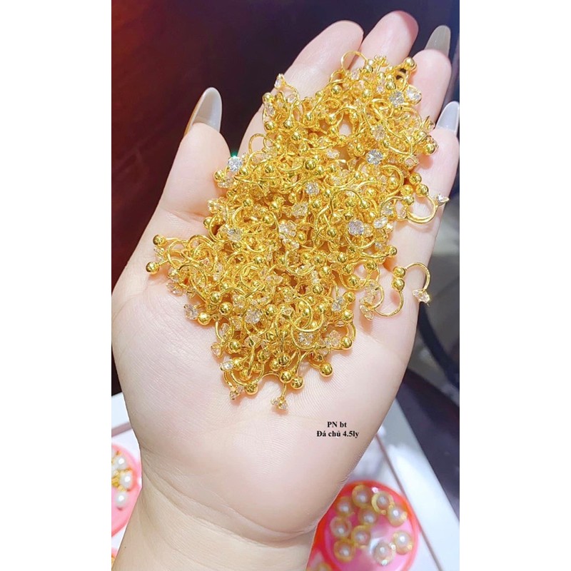 Bông tai ren Vtay gold 10kara