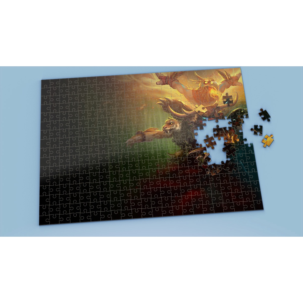 League of Legends Tranh ghép hình UDYR - Mẫu 1 - Nhận in theo yêu cầu